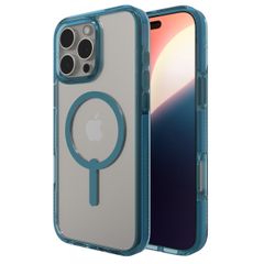 ZAGG Santa Cruz Snap Case met MagSafe Apple iPhone 16 Pro Max - Clear / Blue