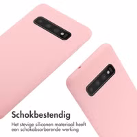 imoshion Siliconen hoesje met koord Samsung Galaxy S10 - Roze