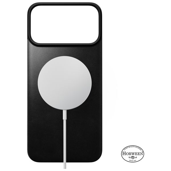 Nomad Magnetic Leather Backside Apple iPhone 18 Pro Max - Black