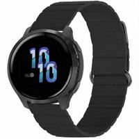 imoshion Magnetisch lederen bandje  - Universeel 22 mm aansluiting - Zwart