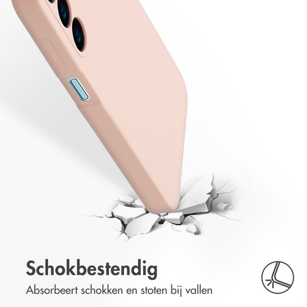 Accezz Liquid Silicone Backcover Samsung Galaxy A16 - Roze