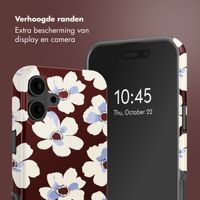 Selencia Vivid Backcover met MagSafe Apple iPhone 16 - Choco Flower Pop