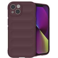 imoshion EasyGrip Backcover iPhone 14 - Aubergine