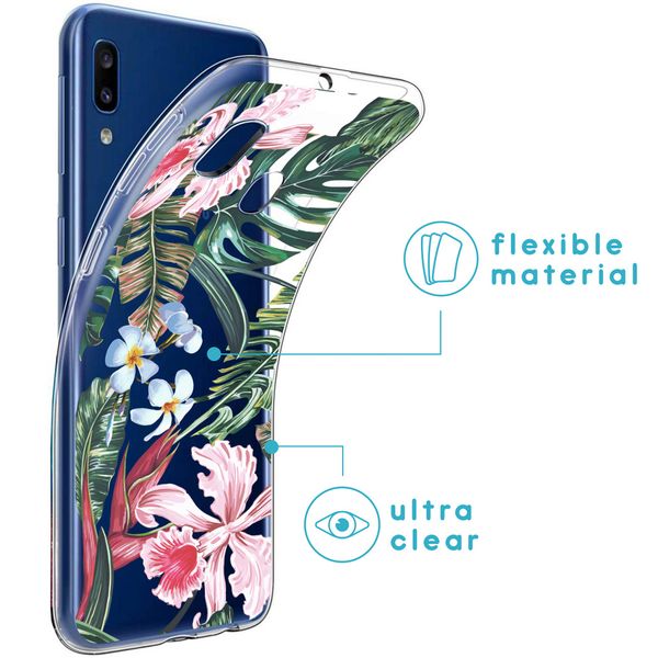 imoshion Design hoesje Samsung Galaxy A20e - Tropical Jungle