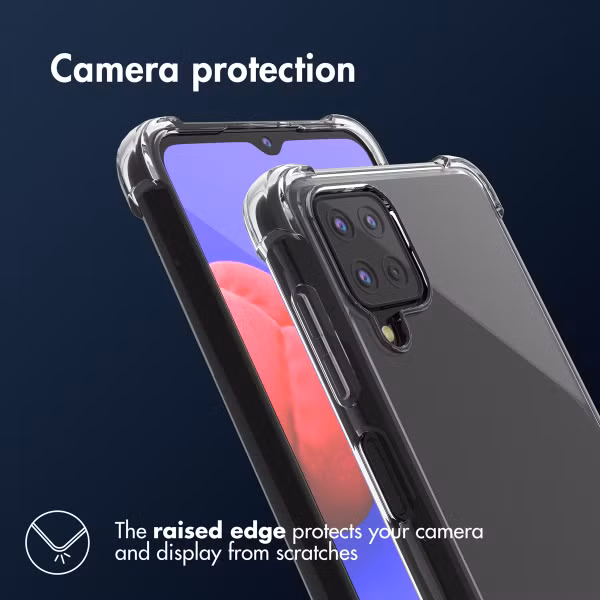 imoshion Shockproof Case Samsung Galaxy A12 - Transparant