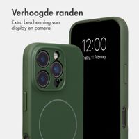 Accezz Grip Backcover met MagSafe Apple iPhone 16 Pro - Donkergroen