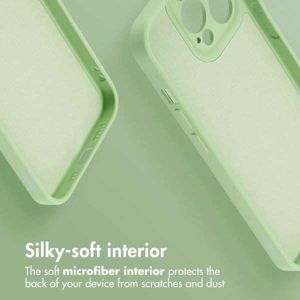imoshion Colour Back Cover with MagSafe Apple iPhone 13 Pro - Green