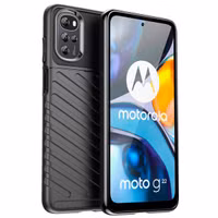 imoshion Thunder Backcover Motorola Moto G22 / E32 / E32s - Zwart