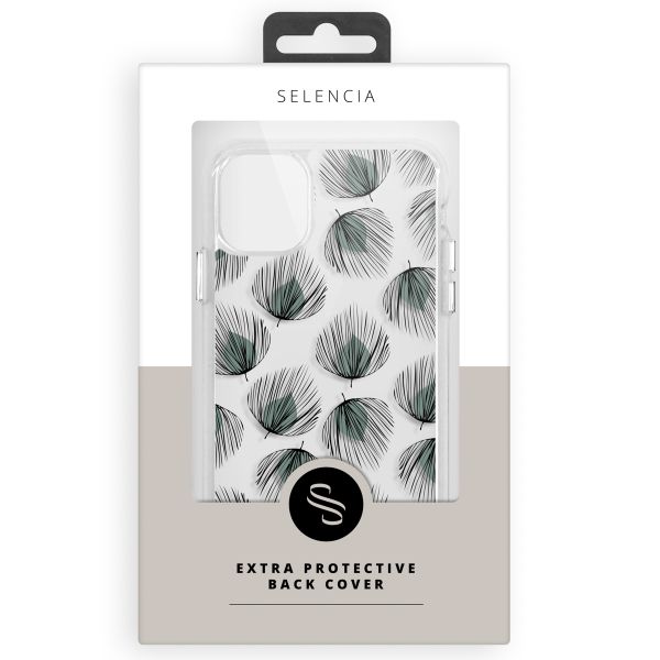 Selencia Extra Beschermende Backcover iPhone 13 Pro - Feathers