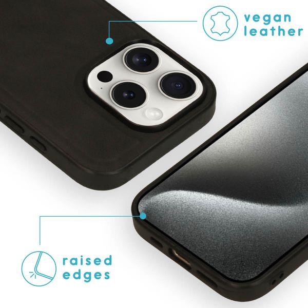 imoshion Uitneembare 2-in-1 Luxe Bookcase Apple iPhone 16 Pro - Zwart