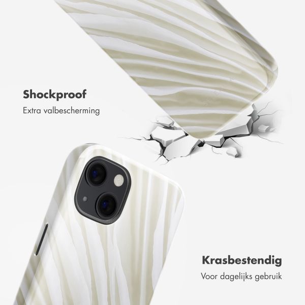 Selencia Vivid Backcover met MagSafe Apple iPhone 13 - Nature Light Brown