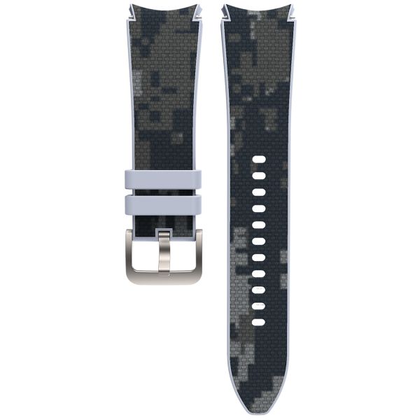 Samsung Originele #tide® Collection Band Samsung Galaxy Watch 4 / 5 / 6 / 7 - 20 mm - M/L - Camo Grijs