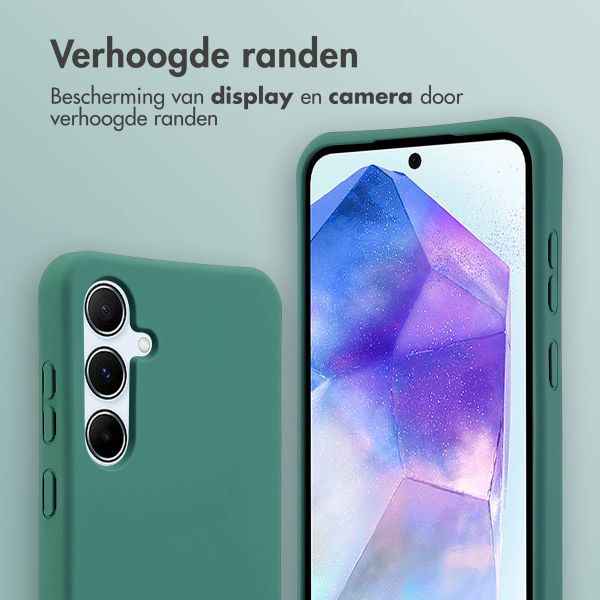 imoshion Color Backcover met afneembaar koord Samsung Galaxy A55 - Donkergroen