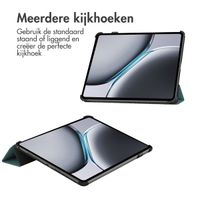 imoshion Trifold Bookcase OnePlus Pad 2 - Donkergroen