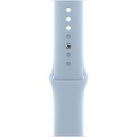 Apple Sport Band Apple Watch Series 1 t/m 10 / SE / Ultra (2) (44/45/46/49 mm) - Maat S/M - Light Blue
