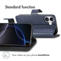 imoshion Luxury Bookcase Apple iPhone 17 - Dark blue