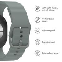 imoshion Wave Silicone Band Samsung Galaxy Watch 9 (40/44mm) / Watch 8 (40/44mm) / Classic (46mm) - Dark Grey