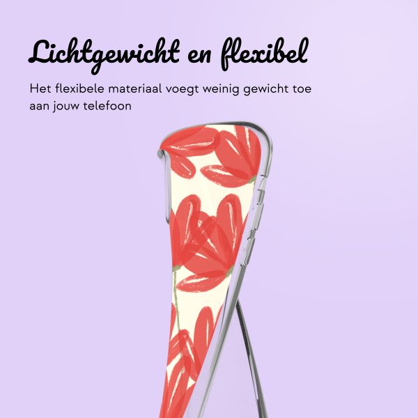Hoesje met eigen foto en/of tekst Apple iPhone 11 - Bloemen