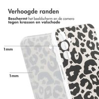 imoshion Design hoesje Samsung Galaxy A25 (5G) - Leopard Transparent