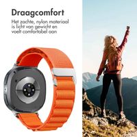 imoshion Nylon Alpine bandje Samsung Galaxy Watch 8 (40/44mm) / Classic (46mm) - Oranje