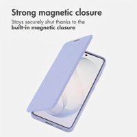 imoshion Transparent Bookcase with MagSafe Samsung Galaxy S26 - Lilac