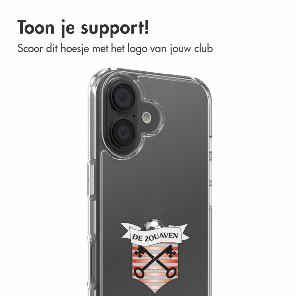 Clear Backcover Apple iPhone 16 - De Zouaven