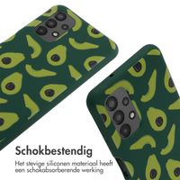 imoshion Siliconen design hoesje met koord Samsung Galaxy A13 (4G) - Avocado Green