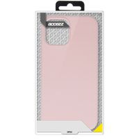 Accezz Liquid Silicone Backcover Apple iPhone 12 Pro Max - Roze