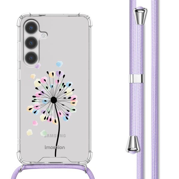 imoshion Design hoesje met koord Samsung Galaxy S24 - Sandstone Dandelion