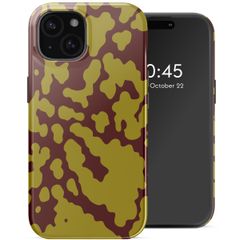 Selencia Vivid Backcover met MagSafe Apple iPhone 15 - Moo'd Olive Dust