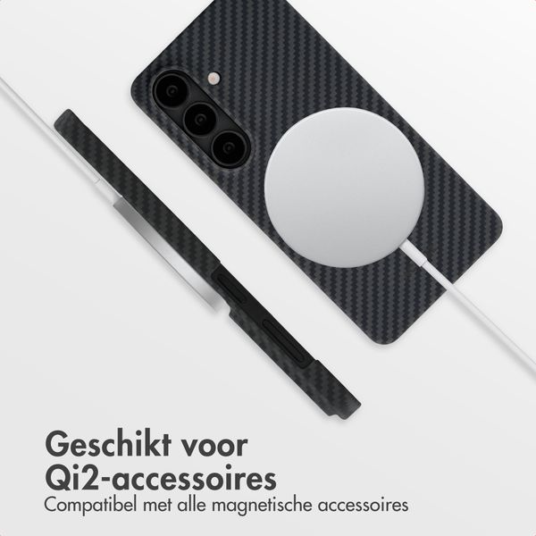 Accezz MagSafe Kevlar® Backcover Samsung Galaxy S26 - Zwart