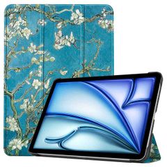 imoshion Design Trifold Bookcase Apple iPad Air 13 inch (2025) M3 / (2024) M2 - Green Plant