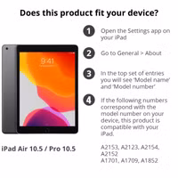 Kidsproof Backcover met handvat Air 3 (2019) / iPad Pro 10.5 (2017)