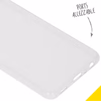 Accezz Clear Backcover Samsung Galaxy A72 - Transparant