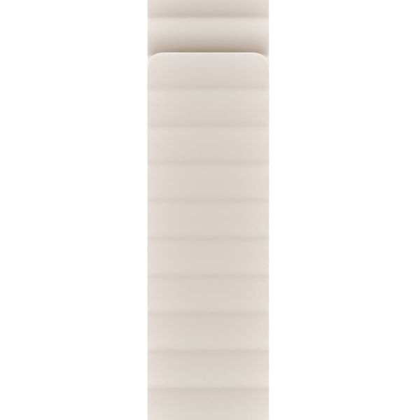 Holdit Siliconen bandje magneet Apple Watch Series 1 - 9 / SE (38/40/41 mm) | Series 10 / 11 (42 mm) - Light Beige / Beige