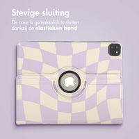 imoshion 360° Draaibare Design Bookcase Apple iPad Pro 13 (2025) M5 / (2024) M4 - Dancing Cubes