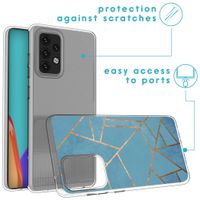 imoshion Design hoesje Samsung Galaxy A52(s) (5G/4G) - Blue Graphic