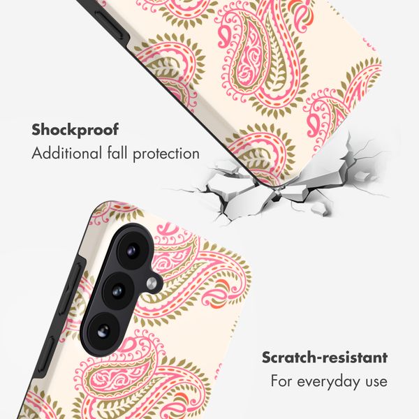 Selencia Vivid Back Cover Samsung Galaxy S26 - Paisley Blush