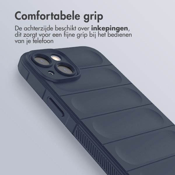 imoshion EasyGrip Backcover Apple iPhone 13 - Donkerblauw