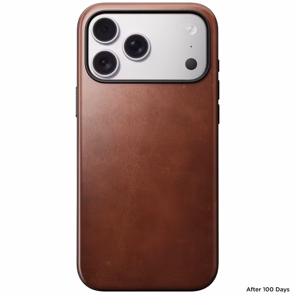 Nomad Modern Horween Leather Case Apple iPhone 17 Pro Max - Olde Dublin