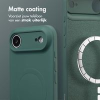 imoshion Color Backcover met MagSafe Apple iPhone Air - Donkergroen