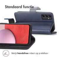 imoshion Luxe Bookcase Samsung Galaxy A14 (5G/4G) - Donkerblauw