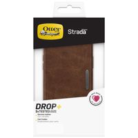 OtterBox Strada Bookcase iPhone 12 (Pro) - Bruin