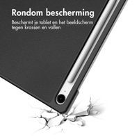 imoshion Trifold Bookcase Samsung Galaxy Tab S10 FE Plus - Zwart