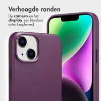 Accezz Leather Bookcase 2-in-1 met MagSafe Apple iPhone 14 - Heath Purple