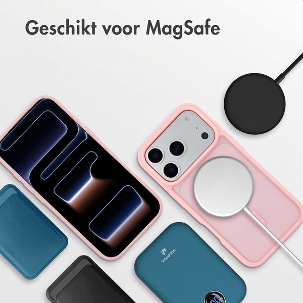 imoshion Color Guard Backcover met MagSafe Apple iPhone 17 Pro - Lichtroze