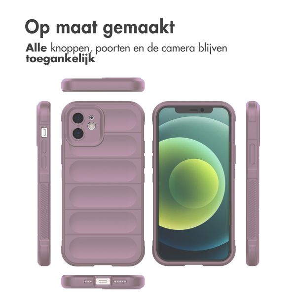 imoshion EasyGrip Backcover Apple iPhone 12 - Paars