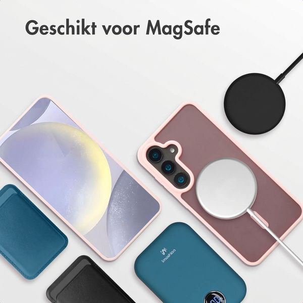 imoshion Color Guard Backcover met MagSafe Samsung Galaxy S24 - Lichtroze