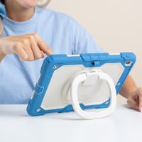 imoshion Rugged Kidsproof Backcover Apple iPad 11 (2025) 11 inch A16 / iPad 10 (2022) 10.9 inch - Blauw