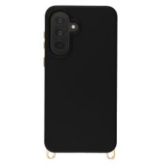 Selencia Rivièra MagSafe Backcover met afneembare haakjes Samsung Galaxy A37 (5G) - Velvet Black